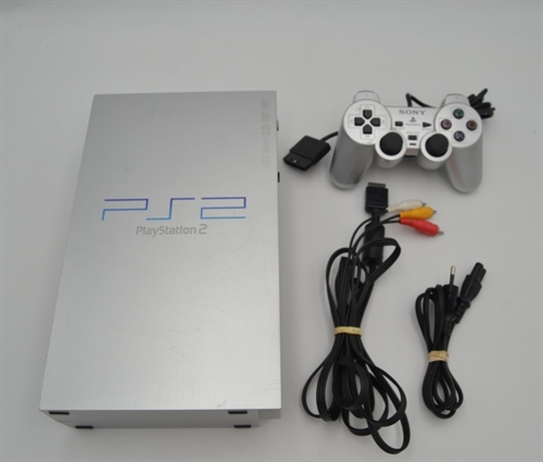 Playstation 2 - FAT - Silver - Konsol - SNR AC2910865 (B Grade) (Genbrug)